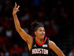 单场8记三分！杰伦-格林刷新火箭队史新秀记录