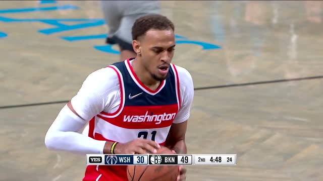 【2021年10月26日】奇才vs篮网第2节中文解说回放