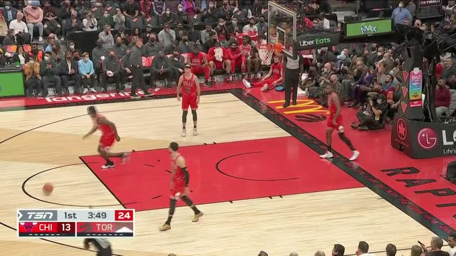 【2021年10月26日】公牛vs猛龙第1节中文解说回放