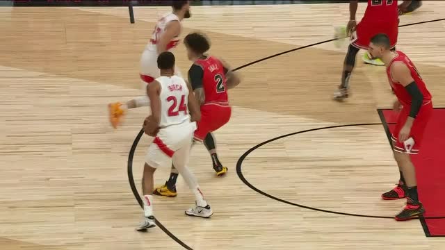 【2021年10月26日】公牛vs猛龙第2节英文原声回放