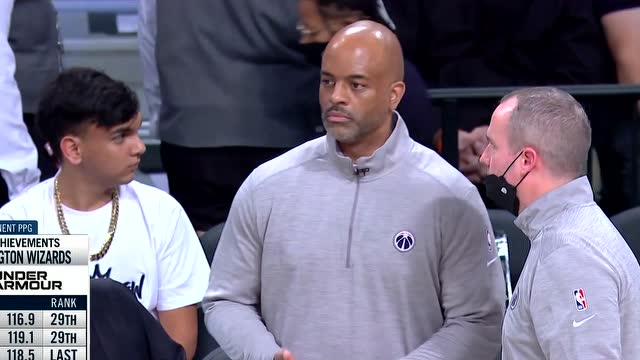 【2021年10月26日】奇才vs篮网第1节英文原声回放