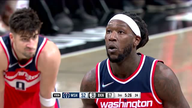 【2021年10月26日】奇才vs篮网第3节中文解说回放