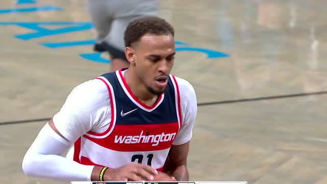 【2021年10月26日】奇才vs篮网第2节英文原声回放