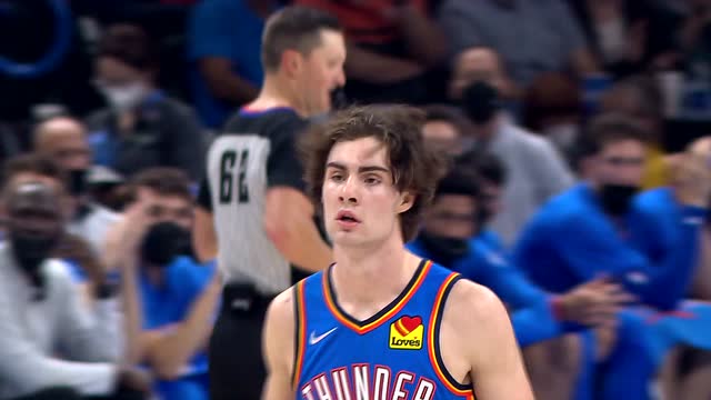 【2021年10月27日 勇士vs雷霆集锦】勇士vs雷霆精华回放 亚历山大空砍30分库里23+6率队4连胜