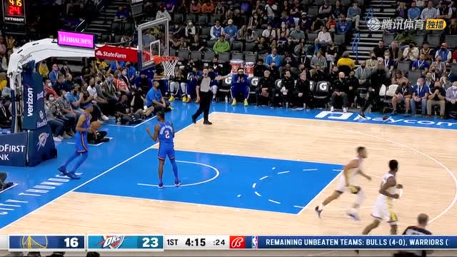 【2021年10月27日 勇士vs雷霆集锦】终于有收获！库里穿花引蝶突破上篮两分入账