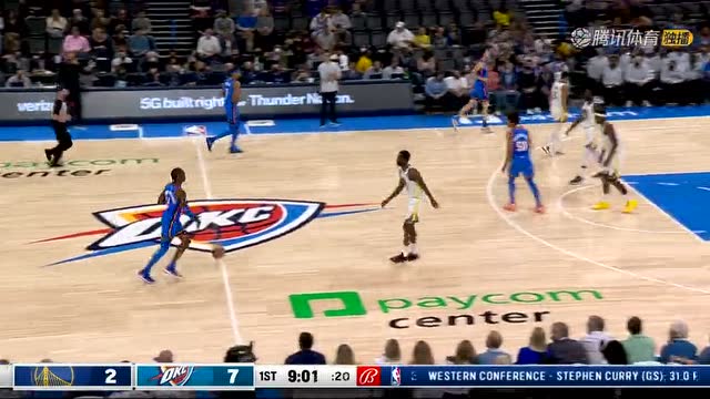 【2021年10月27日 勇士vs雷霆集锦】能力毋庸置疑！追梦频送妙传助攻普尔中距离连取四分助队开张