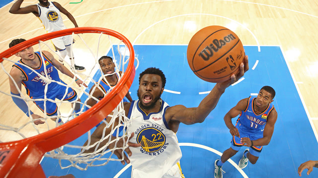 【2021年10月27日 勇士vs雷霆集锦】勇士vs雷霆五佳球 维金斯直杀禁区抡臂隔扣贝兹利