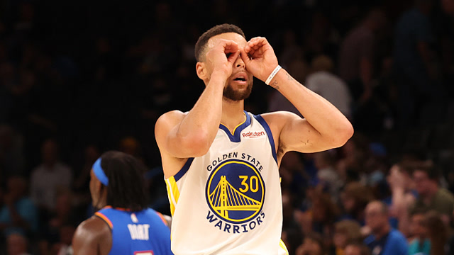 【2021年10月27日 勇士vs雷霆集锦】库里vs雷霆集锦 全队最高23+6单节11分率队取胜