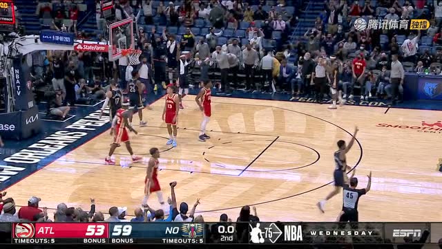 【2021年10月28日 老鹰vs鹈鹕集锦】一支穿云箭！格拉汉姆命中压哨三分