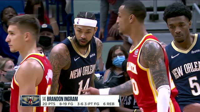 【2021年10月28日】老鹰vs鹈鹕第4节中文解说回放