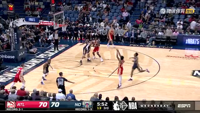 【2021年10月28日 老鹰vs鹈鹕集锦】莺歌拉姆vs老鹰集锦 20+8难就主