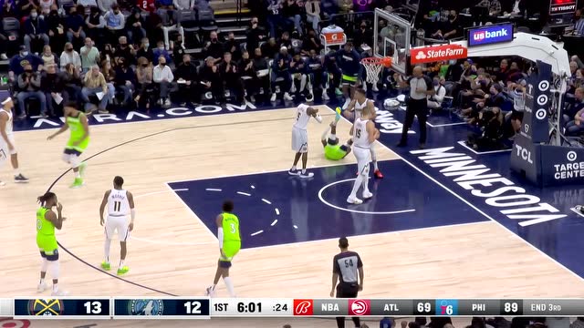 【2021年10月31日 掘金vs森林狼集锦】唐斯绝妙裤裆助攻 范德比尔特强打得分