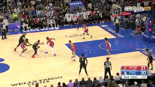 【2021年11月02日 开拓者vs76人集锦】天降火雨熯天炽地 斯内尔连中不讲理三分