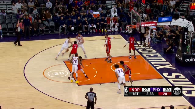 【2021年11月03日】鹈鹕vs太阳第1节中文解说回放