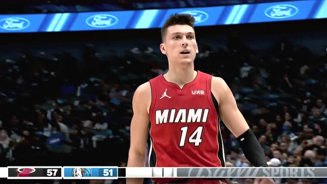 【2021年11月03日】热火vs独行侠第2节中文解说回放