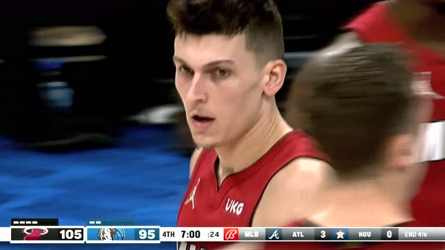 【2021年11月03日】热火vs独行侠第4节中文解说回放