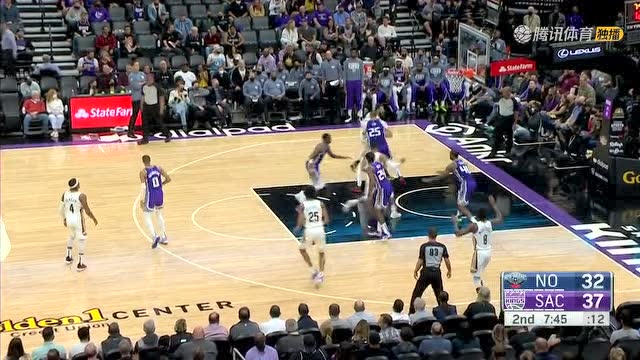 【2021年11月04日 鹈鹕vs国王集锦】你真是低估我了！瓦兰翻身跳投惨遭莱恩无情血帽拒之门外