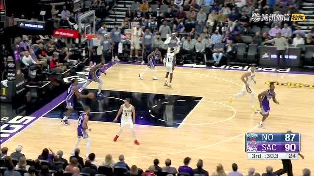 【2021年11月04日 鹈鹕vs国王集锦】出来混都是要还的！马绍尔手递手助飞刘易斯反击隔扣