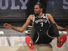 杜兰特：我觉着我在场上无处不在，今晚我很有侵略性