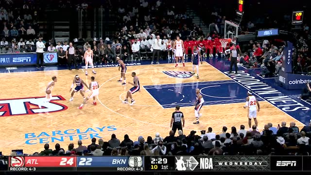 【2021年11月04日】老鹰vs篮网第4节中文解说回放