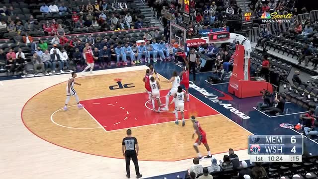 【2021年11月06日 灰熊vs奇才集锦】比尔灵蛇吐信勇闯龙潭 莫兰特蛇皮走位霸王硬上弓