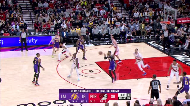 【2021年11月07日 湖人vs开拓者集锦】背身后仰跳投梦回巅峰 安东尼再现经典单打