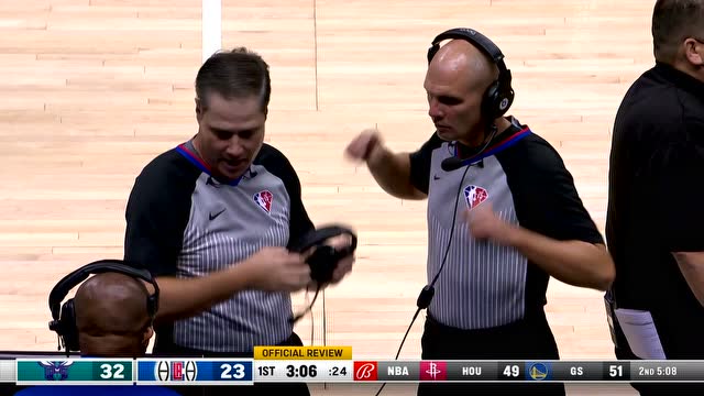 【2021年11月08日】黄蜂vs快船第1节中文解说回放