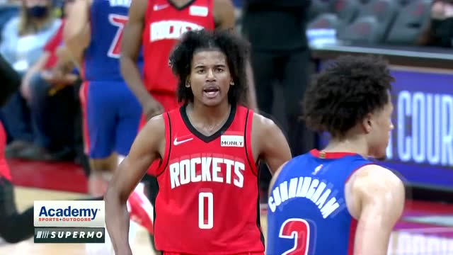 【2021年11月11日 活塞vs火箭集锦】火药味起来了 格林起飞怒扣与状元郎对喷被吹技犯