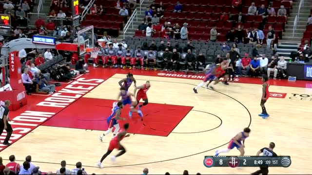 【2021年11月11日 活塞vs火箭集锦】状元秀再送助攻 格兰特两记三分打停火箭