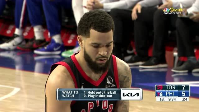 【2021年11月12日】猛龙vs费城第1节英文原声回放