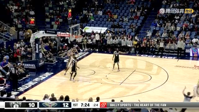 【2021年11月13日 篮网vs鹈鹕集锦】天降火雨熯天炽地 琼斯坦普尔接连命中三分