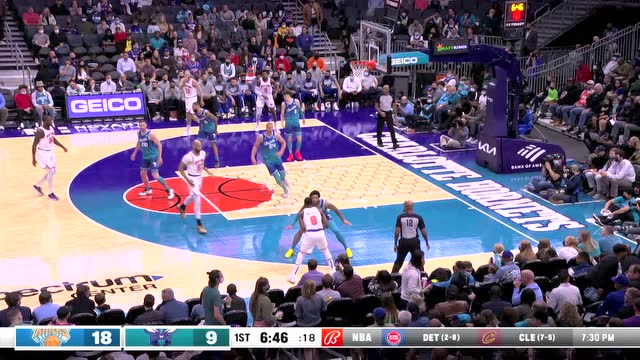 【2021年11月13日 尼克斯vs黄蜂集锦】尼克斯96-104黄蜂 黄蜂末节多点开花16分逆转尼克斯