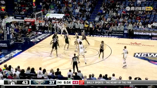 【2021年11月13日 篮网vs鹈鹕集锦】哈特假投真传声东击西 坦普尔底角三分百步穿杨