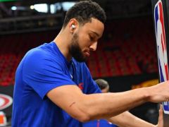 名记Shams：76人对缺席6场客场比赛的西蒙斯进行罚款