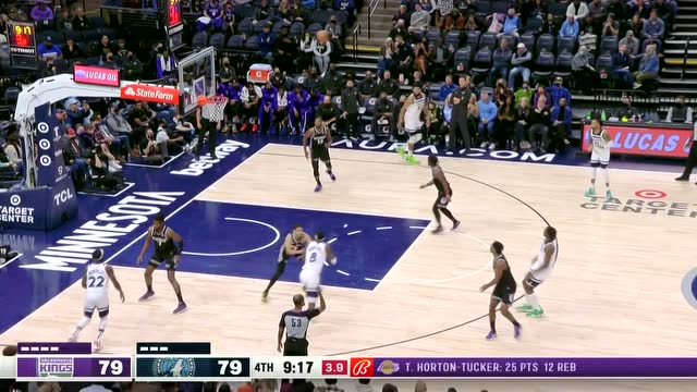 【2021年11月18日 国王vs森林狼集锦】外线精准开炮 爱德华兹三分轰轰开火