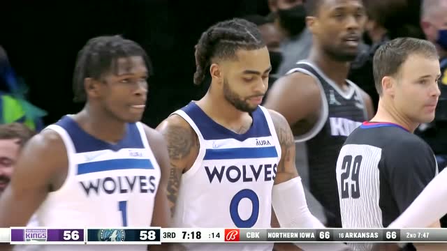 【2021年11月18日】国王vs森林狼 中文解说全场回放