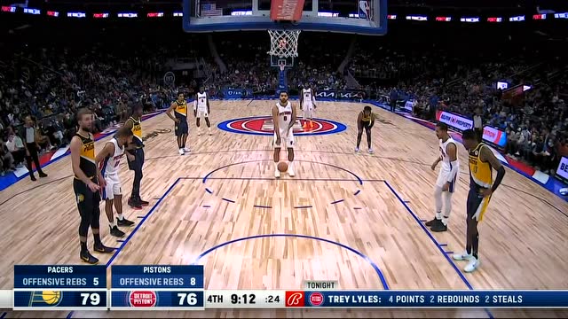 【2021年11月18日】步行者vs活塞第4节中文解说回放