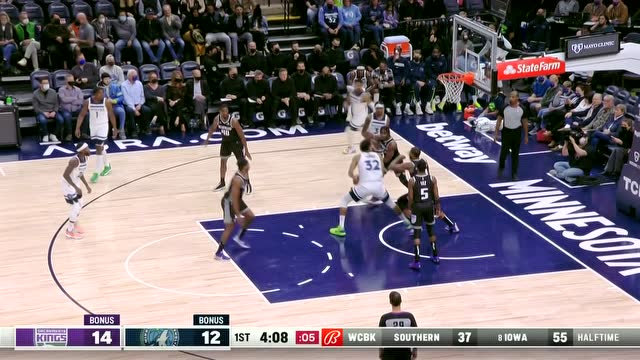 【2021年11月18日 国王vs森林狼集锦】篮下翻江倒海 唐斯一己之力独挑群雄