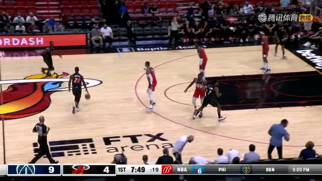 【2021年11月19日 奇才vs热火集锦】一个眼神就能懂！哈雷尔心领神会直奔内线接球暴扣