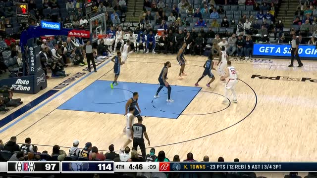 【2021年11月19日】快船vs灰熊第4节中文解说回放