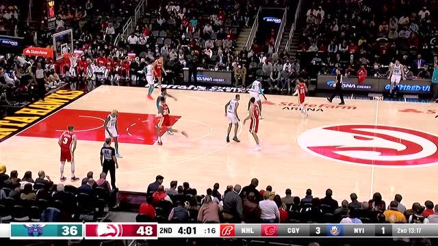 【2021年11月21日 黄蜂vs老鹰集锦】戏耍防守 特雷杨后撤步三分一箭穿心