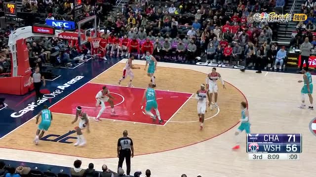 【2021年11月23日 黄蜂vs奇才集锦】罗齐尔接球就射 普拉姆利瞒天过海霸王硬上弓