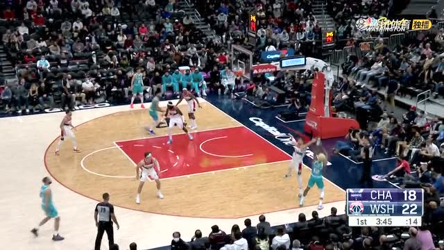 【2021年11月23日 黄蜂vs奇才集锦】寒冰射手支棱起来了 乌布雷内外开花连得5分