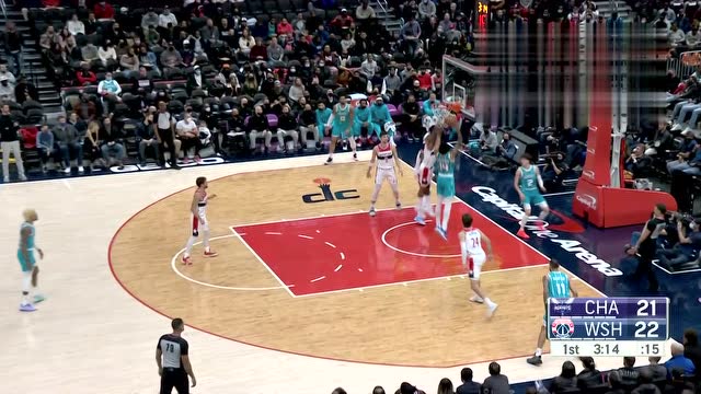 【2021年11月23日 黄蜂vs奇才集锦】直接上刺刀 哈雷尔理查兹旱地拔葱大PK