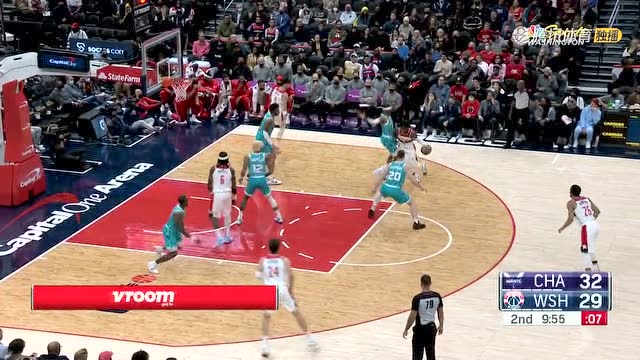 【2021年11月23日 黄蜂vs奇才集锦】湖人出品必属精品 哈雷尔抢板补扣起飞虐筐