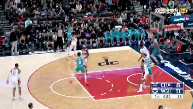 【2021年11月23日 黄蜂vs奇才集锦】你猛我更猛 罗齐尔三分火力压制波普