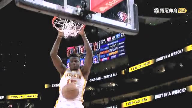 【2021年11月23日 雷霆vs老鹰集锦】雷迪什化险为夷！助攻卡佩拉双手暴扣！