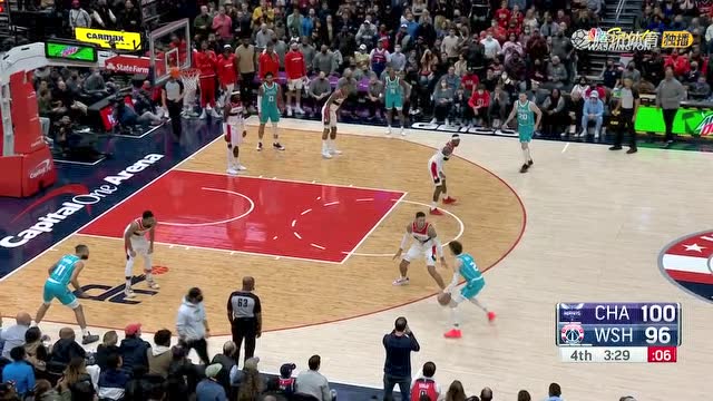 【2021年11月23日 黄蜂vs奇才集锦】逆转可没这么轻松 三球强势突破海沃德制霸攻防