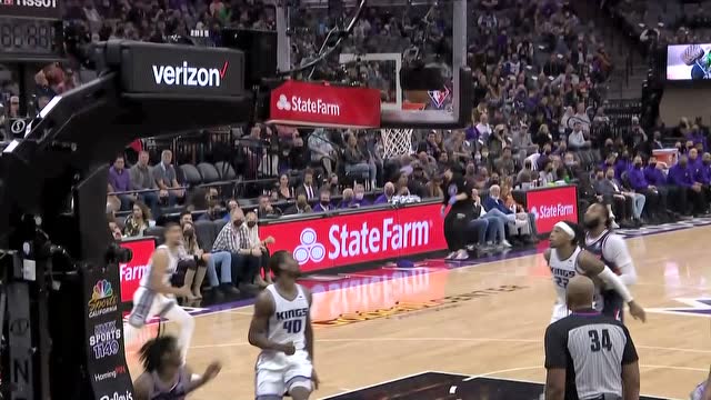 【2021年11月23日 76人vs国王集锦】像过马路一样简单 马克西超快第一步甩开巴恩斯