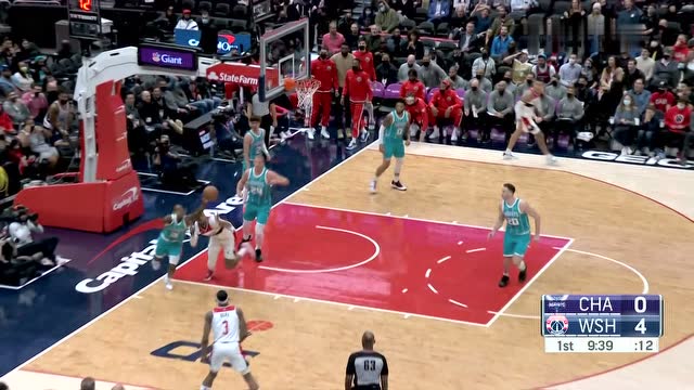 【2021年11月23日 黄蜂vs奇才集锦】给你机会你不中用啊 加福德连续空接失败